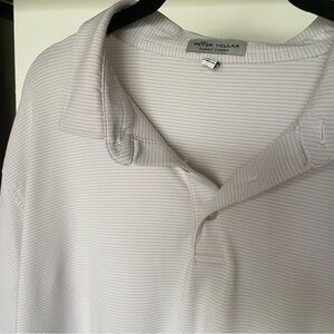 Peter Millar Summer Comfort Polo Shirt Mens XL Striped Performance